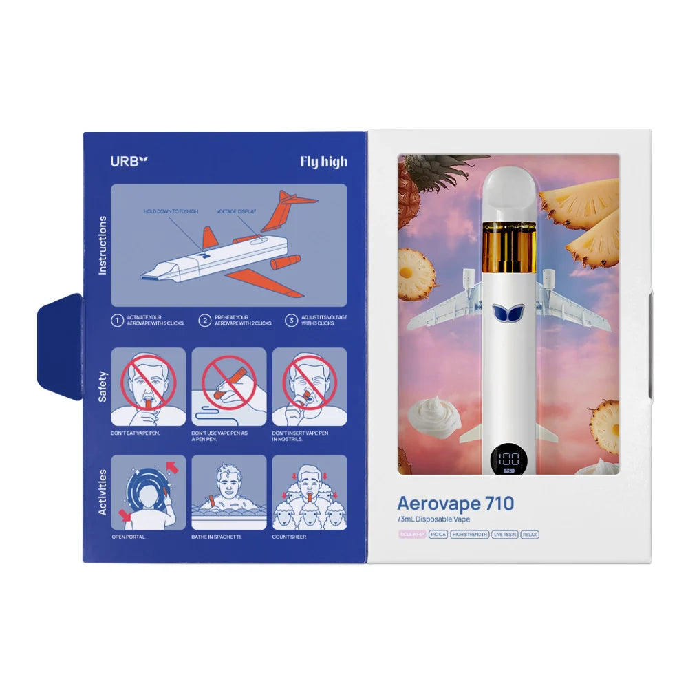 URB Aerovape Mile High 710 disposables 3ml