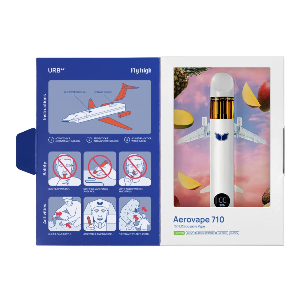 URB Aerovape Mile High 710 disposables 3ml