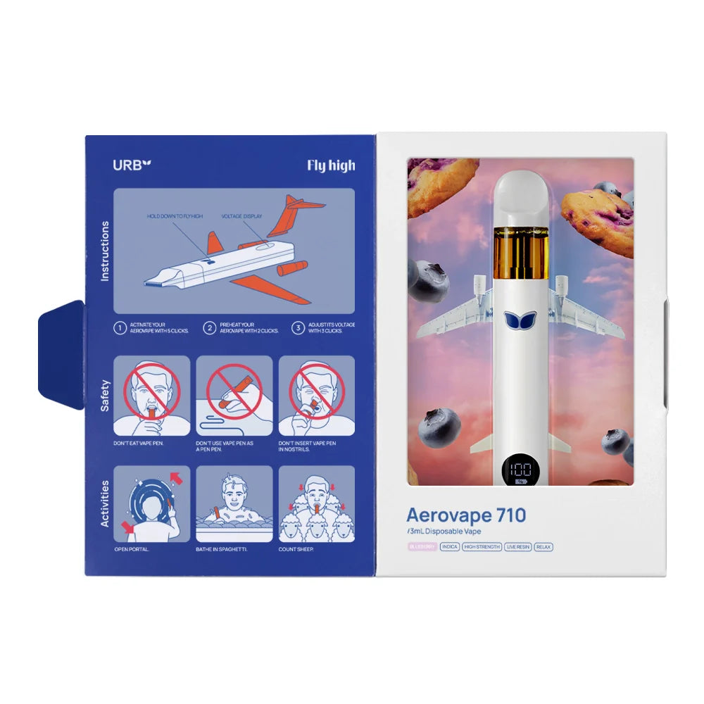 URB Aerovape Mile High 710 disposables 3ml