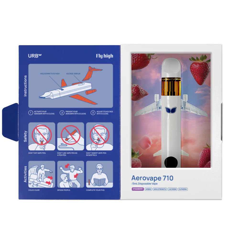 URB Aerovape Mile High 710 disposables 3ml