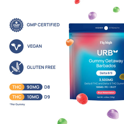 URB Gummy Getaway Barbados (3,500mg)
