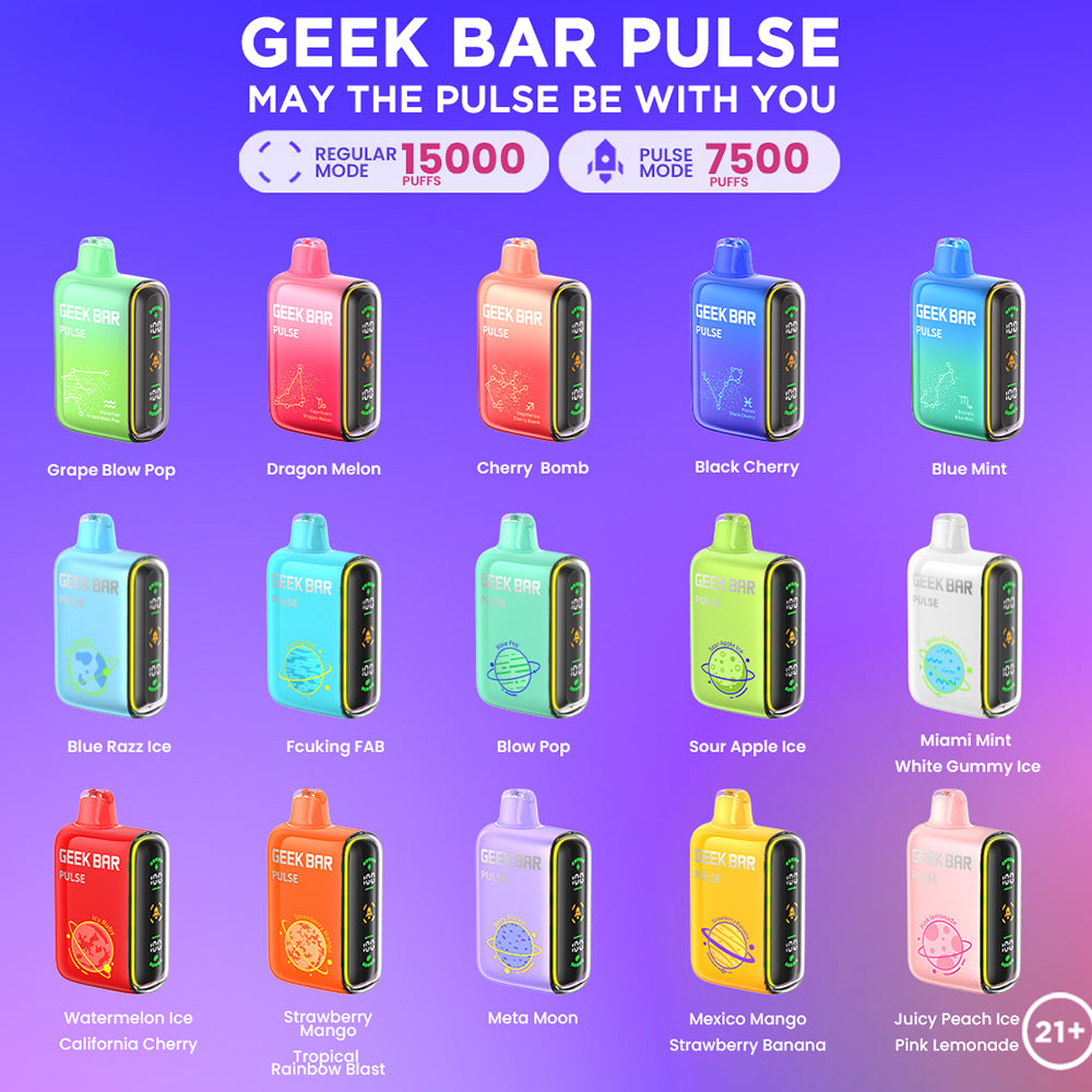 Geek Bar Pulse 15000 Disposable 5%