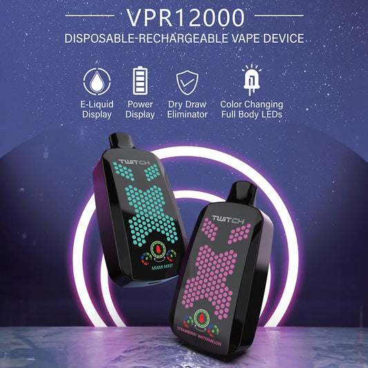 Twitch VPR 12,000 Puff Disposable