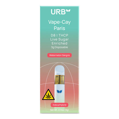 URB Vape-Cay Paris Disposable Vape 3ML
