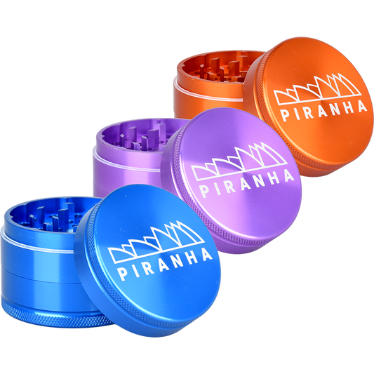 Piranha Grind-and-store Aluminum Grinder 2.2"